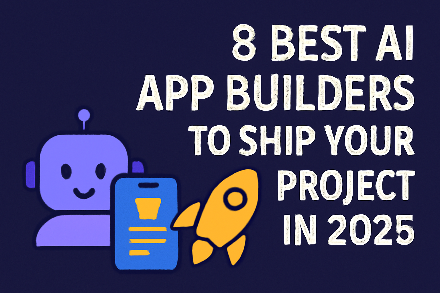 8 Best AI App Builders to Ship Your Project in 2025