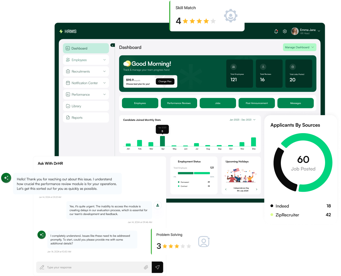 DrHR – AI-Powered Recruitment Automation